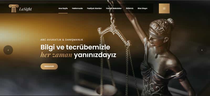 Hukuk Bürosu - Site Yazılımı